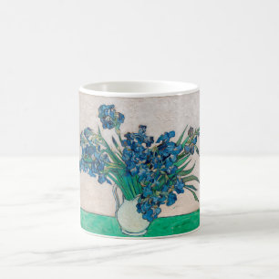 Vase mit Schwertlilien, Van Gogh Kaffeetasse