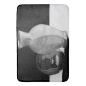 Vase mit Sphere Badematte (Vorderseite Vertikal)