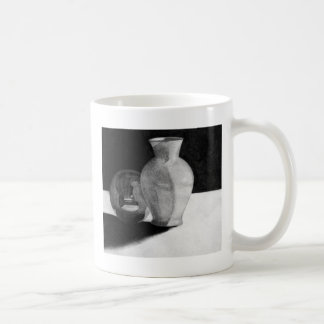 Vase mit Sphere Kaffeetasse