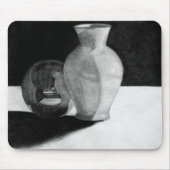 Vase mit Sphere Mousepad (Vorne)