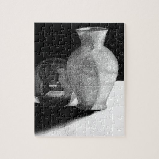 Vase mit Sphere Puzzle (Vertikal)