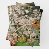 Vase mit Zinnia-Blume von Vincent van Gogh Geschenkpapier Set (Beispiel)