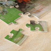 Vase mit Zinnia-Blume von Vincent van Gogh Puzzle (Seite)