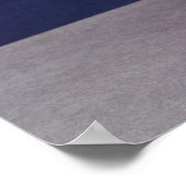 Vase mit zwei Schreinen auf einem Schiff Poster (Ecke)