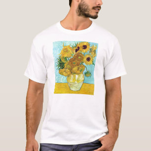 Vase mit zwölf Sonnenblumen durch Vincent van Gog T-Shirt