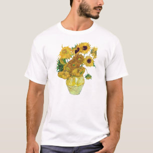 Vase mit zwölf Sonnenblumen durch Vincent van Gog T-Shirt