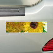 Vase mit zwölf Sonnenblumen, Van- Goghschöne Kunst Autoaufkleber (On Car)