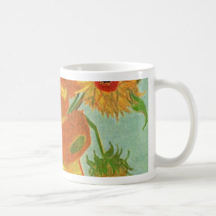 Vase mit zwölf Sonnenblumen, Vincent van Gogh Kaffeetasse