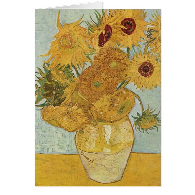 Vase mit zwölf Sonnenblumen von Van Gogh (Vorne)