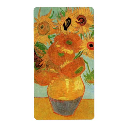 Vase mit zwölf Sonnenblumen von Vincent van Gogh (Vorne)