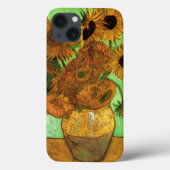 Vase mit zwölf Sonnenblumen von Vincent van Gogh Case-Mate iPhone Hülle (Rückseite)