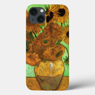 Vase mit zwölf Sonnenblumen von Vincent van Gogh iPhone 13 Hülle