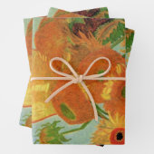 Vase mit zwölf Sonnenblumen von Vincent van Gogh Geschenkpapier Set (Beispiel)