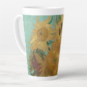 Vase mit zwölf Sonnenblumen von Vincent van Gogh Milchtasse (Linke Ecke)