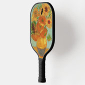 Vase mit zwölf Sonnenblumen von Vincent van Gogh Pickleball Schläger (Links)