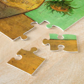 Vase mit zwölf Sonnenblumen von Vincent van Gogh Puzzle (Seite)