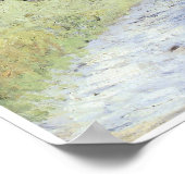 Vase of Blume, 1880, Claude Monet Poster (Ecke)