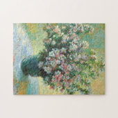 Vase of Blume Fine Art Claude Monet Fine Art Puzzle (Horizontal)