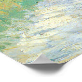 Vase of Blume Fine Art von Claude Monet Poster (Ecke)