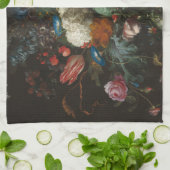 Vase of Blume - Jan Davidsz. de Heem Geschirrtuch (Gefaltet)