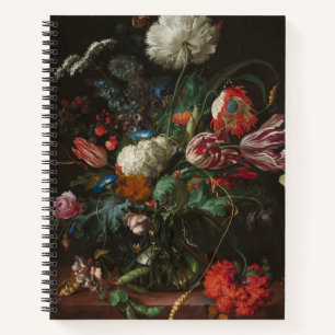 Vase of Blume - Jan Davidsz. de Heem Notizblock
