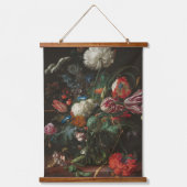 Vase of Blume - Jan Davidsz. de Heem Wandteppich Mit Holzrahmen (Vorderseite)