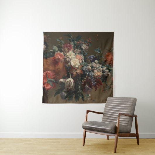 Vase of Blume - Jan van Huysum Wandteppich (Beispiel (Horizontal))