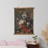 Vase of Blume - Jan van Huysum Wandteppich Mit Holzrahmen (Schlafzimmer)
