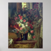 Vase of Blume on a Console, 1848-49 Poster (Vorne)