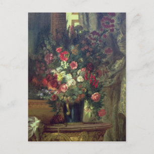 Vase of Blume on a Console, 1848-49 Postkarte