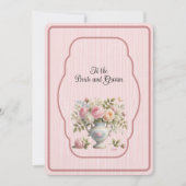 Vase of Colored Peonies Mitteilungskarte (Vorderseite)