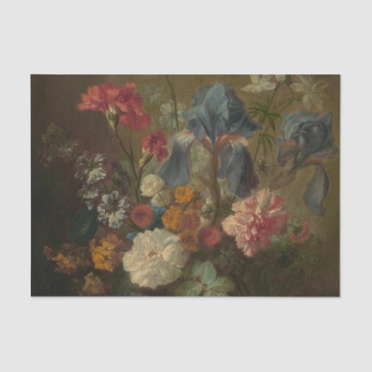 Vase of Flowers by Jan van Huysum Seidenpapier (Vorderseite)