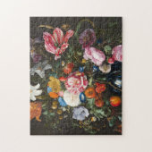 Vase of Flowers. Creator Jan Davidsz aus Heem. Puzzle (Vertikal)