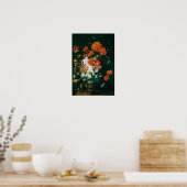 Vase of Flowers Poster (Küche)