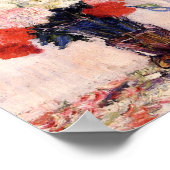 Vase Of Peonies By Claude Monet Poster (Ecke)