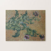 Vase of Poppies Monet Fine Art Puzzle (Horizontal)