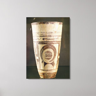 Vase, Style I, aus Susa, Iran, 5000-4000 v. Chr. Leinwanddruck