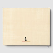 Vase Three Gästebuch (Rückseite)