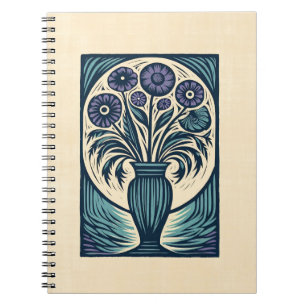 Vase Three Notizblock