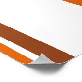 Vase und Streifen - Poster (Ecke)