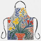 Vase und wild lebende Blume Schürze (Vorderseite)