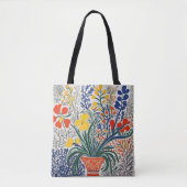 Vase und wild lebende Blume Tasche (Vorderseite)