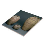 Vase verziert mit verschiedenen Friesen der Tiere Fliese (Seite)