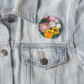 Vase von Blume — Proteas, Tulips und Rose Button (Beispiel)