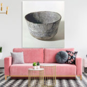 Vase, von Fontbouisse, 2300-1700 v. Chr. Leinwanddruck (Insitu (Wohnzimmer))