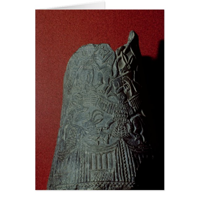 Vase, von Uruk 3. Jahrtausend BC (Vorne)