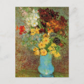 Vase with Daisies and Anemones by Vincent van Gogh Postkarte (Vorderseite)