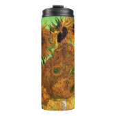 Vase with Twelve Sunflowers by Vincent van Gogh Thermosbecher (Vorderseite)