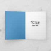 Vasectomy Basset Hound Dog Humor Karte (Innenseite)