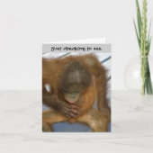 Vasectomy Surgery Humor Karte (Vorderseite)